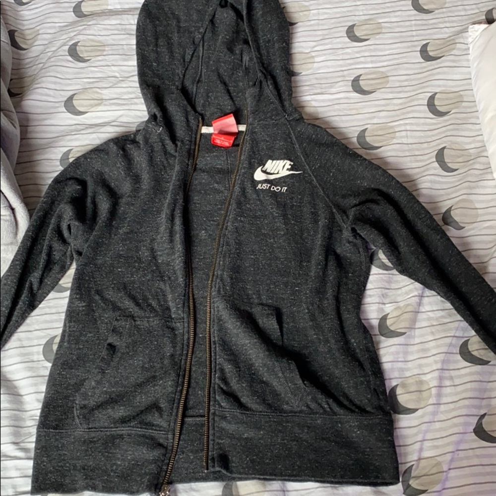 Grey/ Black nike jacket